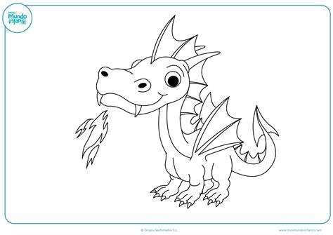 Dibujos de Dragones para colorear - Mundo Primaria: Aprende a Dibujar y Colorear Fácil, dibujos de Dragones Para Niños, como dibujar Dragones Para Niños paso a paso para colorear