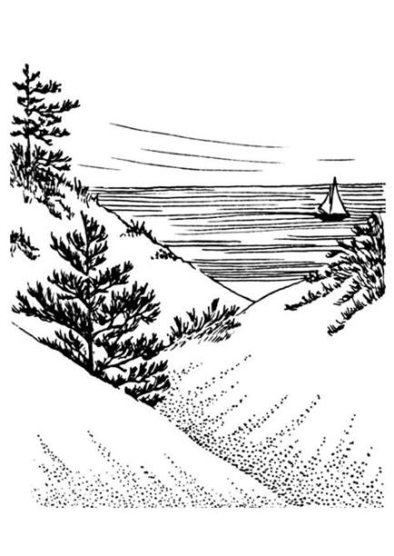 Dibujo para colorear dunas - Img 18950: Dibujar y Colorear Fácil, dibujos de Dunas, como dibujar Dunas para colorear e imprimir