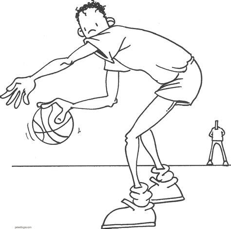 Dibujos de baloncesto para colorear: Dibujar y Colorear Fácil, dibujos de Ejercicios Baloncesto, como dibujar Ejercicios Baloncesto paso a paso para colorear