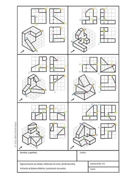 Pin by Anan Archawuth on Dibujo tecnico 2°5 | Geometric: Dibujar y Colorear Fácil con este Paso a Paso, dibujos de Ejes Isometricos, como dibujar Ejes Isometricos paso a paso para colorear