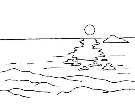 Pin on Dibujo del mar: Dibujar Fácil con este Paso a Paso, dibujos de El Atardecer, como dibujar El Atardecer para colorear e imprimir