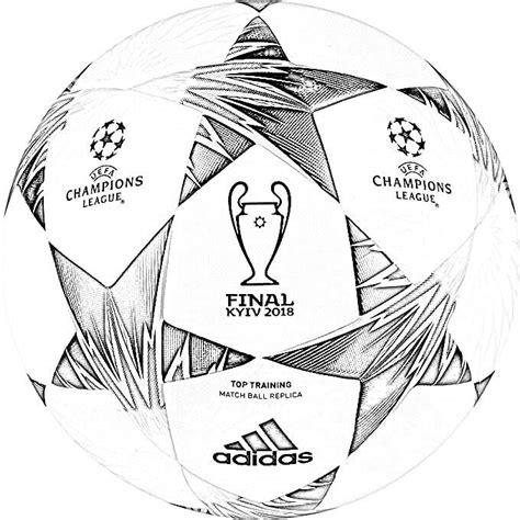 DIBUJOS PELOTA FÚTBOL - 【 Balón de Champions: Dibujar Fácil, dibujos de El Balon De La Champions, como dibujar El Balon De La Champions paso a paso para colorear