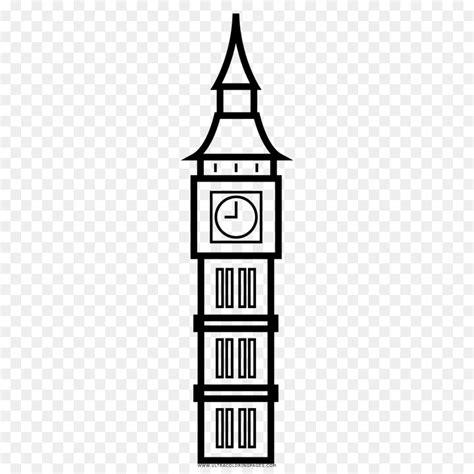 El Big Ben. Torre Del Reloj. Dibujo imagen png - imagen: Aprende a Dibujar Fácil, dibujos de El Big Ben Para Niños, como dibujar El Big Ben Para Niños paso a paso para colorear
