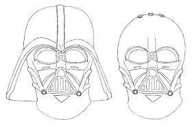 Darth Vader: imagen para colorear de mascara de darth: Dibujar Fácil, dibujos de El Casco De Darth Vader, como dibujar El Casco De Darth Vader paso a paso para colorear