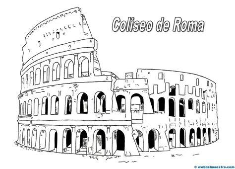 Dibujos de romanos - Web del maestro | Roma para niños: Aprende como Dibujar y Colorear Fácil, dibujos de El Coliseo De Roma, como dibujar El Coliseo De Roma para colorear e imprimir