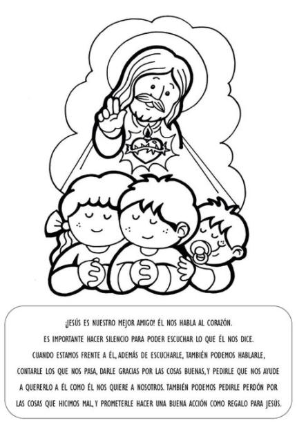 Imagenes Del Sagrado Corazon De Jesus Para Colorear: Dibujar y Colorear Fácil, dibujos de El Corazon De Jesus, como dibujar El Corazon De Jesus para colorear