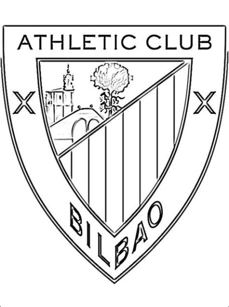 Dibujos de escudo del Athletic Club | Dibujos para colorear: Dibujar y Colorear Fácil, dibujos de El Escudo Del Athletic, como dibujar El Escudo Del Athletic paso a paso para colorear