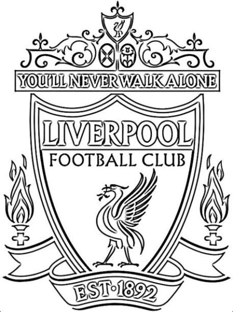 Escudo Liverpool Football Club | Dibujos para colorear: Dibujar Fácil, dibujos de El Escudo Del Liverpool, como dibujar El Escudo Del Liverpool para colorear e imprimir