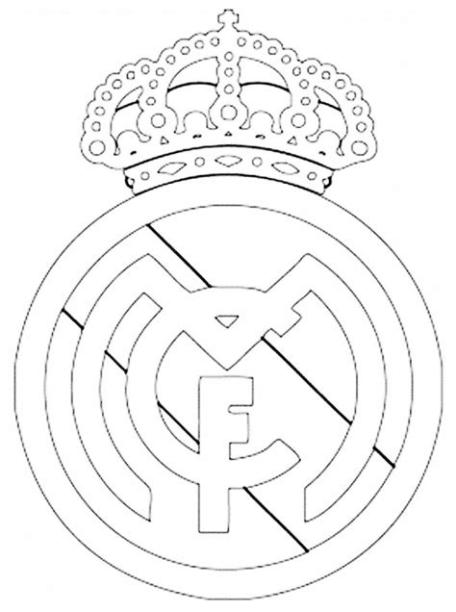 Escudo del madrid para colorear - Imagui: Aprende como Dibujar Fácil con este Paso a Paso, dibujos de El Escudo Del Madrid, como dibujar El Escudo Del Madrid para colorear