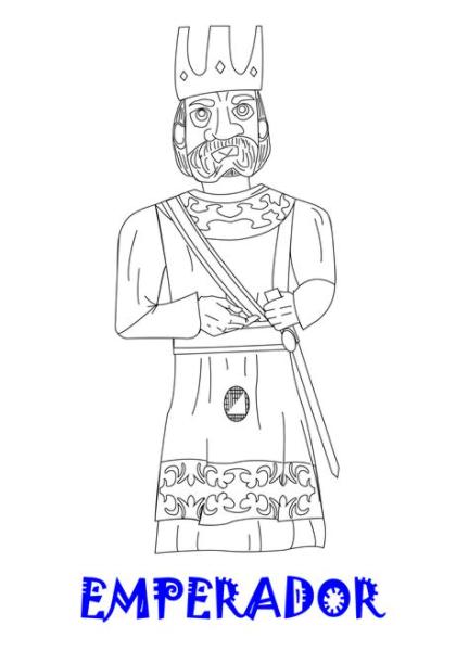 Alfonso VII. el Emperador - Soñando en Gigante: Dibujar y Colorear Fácil, dibujos de El Gigante Noble, como dibujar El Gigante Noble para colorear