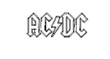 AC/DC Trademark of Leidseplein Press B.V.. Serial Number: Aprende como Dibujar y Colorear Fácil con este Paso a Paso, dibujos de El Logo De Ac Dc, como dibujar El Logo De Ac Dc para colorear