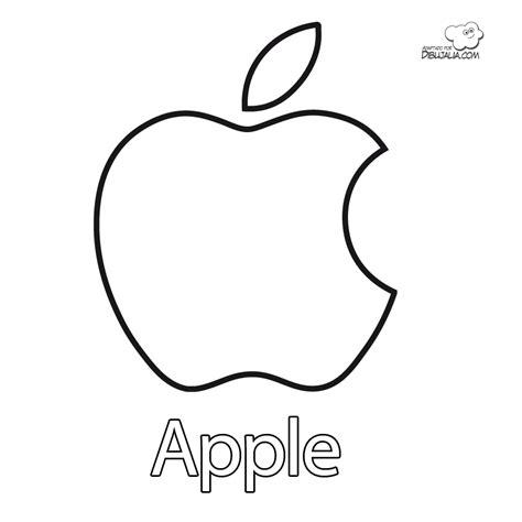 Logo Apple para colorear. Apple for coloring. | rocky: Dibujar Fácil con este Paso a Paso, dibujos de El Logo De Apple, como dibujar El Logo De Apple para colorear