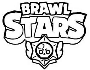 Dibujos para colorear de Brawl stars: Dibujar Fácil, dibujos de El Logo De Brawl Stars, como dibujar El Logo De Brawl Stars para colorear e imprimir