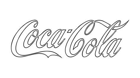 Cómo dibujar El Logo De Coca Cola 】 Paso a Paso Muy Fácil 2023 - Dibuja  Fácil