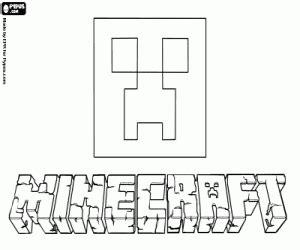 ζωγραφικη Minecraft λογότυπο με το: Dibujar y Colorear Fácil con este Paso a Paso, dibujos de El Logo De Minecraft, como dibujar El Logo De Minecraft paso a paso para colorear
