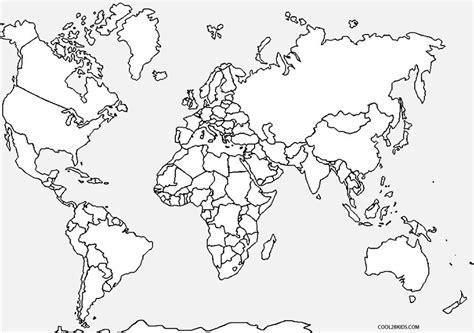 Dibujo de Mapa del Mundo para colorear - Páginas para: Aprender a Dibujar y Colorear Fácil con este Paso a Paso, dibujos de El Mapa, como dibujar El Mapa paso a paso para colorear