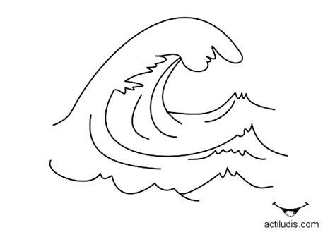 Dibujo de las olas del mar para colorear - Imagui: Aprende a Dibujar Fácil con este Paso a Paso, dibujos de El Mar Con Olas, como dibujar El Mar Con Olas para colorear e imprimir