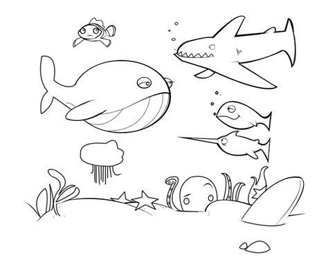 Dibujos De Ninos: Laminas Del Mes Del Mar Para Ninos Para: Dibujar Fácil, dibujos de El Mar Para Niños, como dibujar El Mar Para Niños paso a paso para colorear