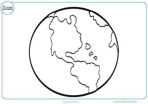 Dibujos de planetas para colorear - Mundo Primaria: Dibujar Fácil, dibujos de El Mundo, como dibujar El Mundo para colorear