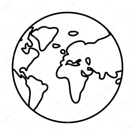 Animado: planeta tierra triste para colorear | Diseño de: Aprender como Dibujar y Colorear Fácil, dibujos de El Mundo En Una Esfera, como dibujar El Mundo En Una Esfera paso a paso para colorear