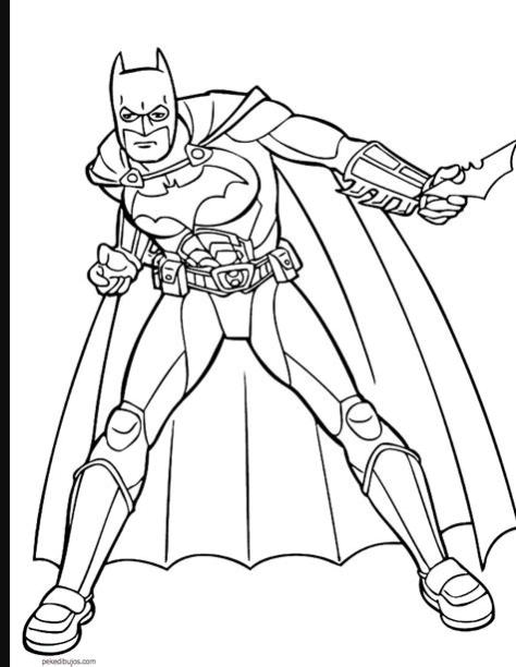 Dibujos de Batman para colorear: Aprender a Dibujar Fácil con este Paso a Paso, dibujos de El Murcielago De Batman, como dibujar El Murcielago De Batman para colorear e imprimir