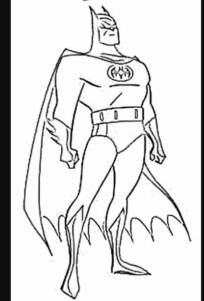 Dibujos para colorear de Batman « Ideas & Consejos: Dibujar y Colorear Fácil, dibujos de El Murcielago De Batman, como dibujar El Murcielago De Batman para colorear