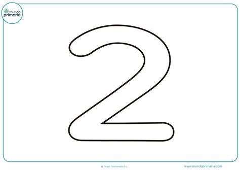 Números para Colorear (Dibujos listos para imprimir): Aprende como Dibujar y Colorear Fácil con este Paso a Paso, dibujos de El Numero 2, como dibujar El Numero 2 para colorear