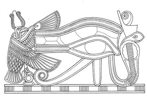 Pin en Proyectos que intentar: Aprende a Dibujar y Colorear Fácil, dibujos de El Ojo De Horus, como dibujar El Ojo De Horus paso a paso para colorear