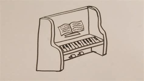 Como dibujar un piano - YouTube: Dibujar Fácil, dibujos de El Piano De Rhodes, como dibujar El Piano De Rhodes para colorear e imprimir