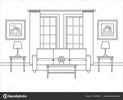 Imágenes: ventana colorear | Interior de la habitación: Aprende a Dibujar Fácil, dibujos de El Plano De Una Habitacion, como dibujar El Plano De Una Habitacion paso a paso para colorear