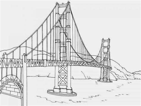 Dibujos para colorear. Maestra de Infantil y Primaria: Aprende como Dibujar y Colorear Fácil con este Paso a Paso, dibujos de El Puente De Brooklyn, como dibujar El Puente De Brooklyn para colorear