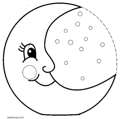 Dibujos de la luna para colorear: Dibujar Fácil con este Paso a Paso, dibujos de El Reflejo De La Luna En El Mar, como dibujar El Reflejo De La Luna En El Mar para colorear