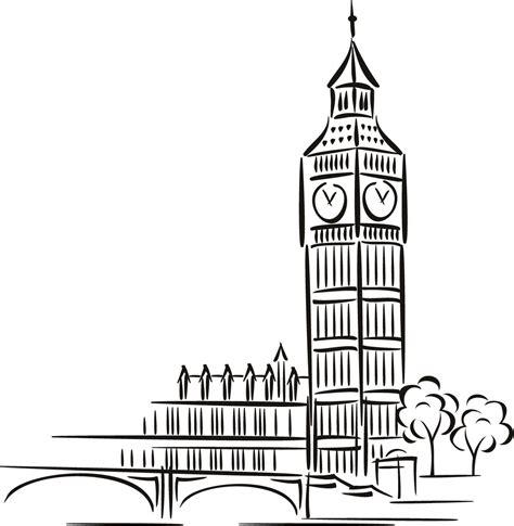 Pin on places to go: Aprender como Dibujar y Colorear Fácil, dibujos de El Reloj De Londres, como dibujar El Reloj De Londres paso a paso para colorear