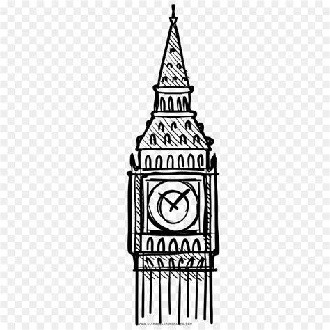 Reloj De Londres Para Colorear: Dibujar Fácil, dibujos de El Reloj De Londres, como dibujar El Reloj De Londres para colorear