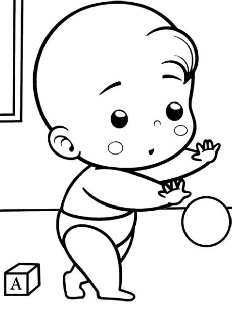 Para Dibujar Bebes - Find Gallery: Aprender a Dibujar Fácil con este Paso a Paso, dibujos de El Rostro De Un Bebe, como dibujar El Rostro De Un Bebe para colorear