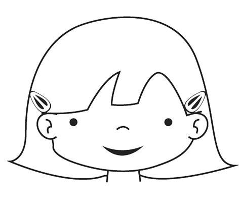 Dibujo de la cara de una niña para colorear con los niños: Dibujar y Colorear Fácil, dibujos de El Rostro De Un Niño, como dibujar El Rostro De Un Niño para colorear