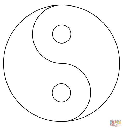 Dibujo de Yin Yang para colorear | Dibujos para colorear: Aprender como Dibujar y Colorear Fácil con este Paso a Paso, dibujos de El Simbolo Yin Yang, como dibujar El Simbolo Yin Yang para colorear e imprimir