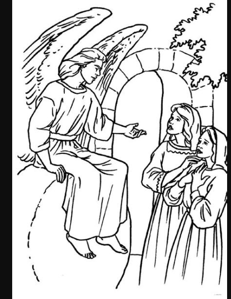 Educar con Jesús: El sepulcro vacío. Dibujos para colorear: Dibujar Fácil con este Paso a Paso, dibujos de El Vacio, como dibujar El Vacio para colorear e imprimir
