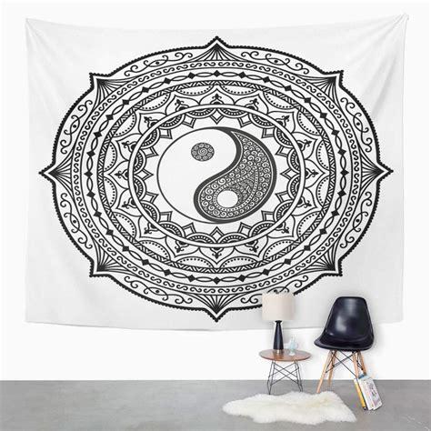 REFRED Ying Henna Tatoo Mandala Yin Yang Symbol Mehndi: Dibujar Fácil, dibujos de El Yin Yang Con Compas, como dibujar El Yin Yang Con Compas para colorear