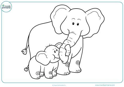 Dibujos de Elefantes para Colorear e Imprimir: Dibujar y Colorear Fácil con este Paso a Paso, dibujos de Elefantes Para Niños, como dibujar Elefantes Para Niños para colorear