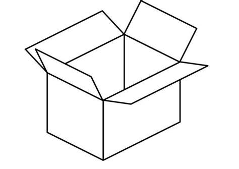 Dibujo para colorear caja | Cajas. Dibujos para colorear: Dibujar y Colorear Fácil, dibujos de En Carton, como dibujar En Carton para colorear e imprimir