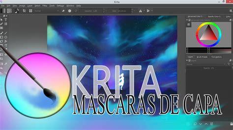 Pintura Digital #2 - Mascaras de capa KRITA en ESPAÑOL: Dibujar y Colorear Fácil, dibujos de En Krita, como dibujar En Krita para colorear