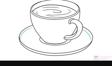 ᐈ Dibujos de Cafe【TOP 30】Un delicioso boceto: Dibujar Fácil con este Paso a Paso, dibujos de En La Espuma Del Cafe, como dibujar En La Espuma Del Cafe para colorear