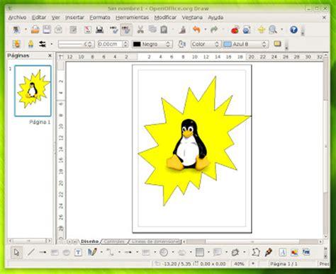 Aplicaciones de dibujo para Linux - Proyecto pingüino: Aprender a Dibujar Fácil, dibujos de En Libreoffice Draw, como dibujar En Libreoffice Draw para colorear