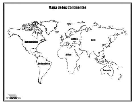 Mapa de los continentes con nombres para colorear y para: Dibujar y Colorear Fácil, dibujos de En Mapas, como dibujar En Mapas paso a paso para colorear