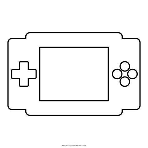 Dibujo De Consola Para Colorear - Ultra Coloring Pages: Dibujar Fácil, dibujos de En Nintendo Wii U, como dibujar En Nintendo Wii U para colorear e imprimir