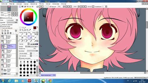 Easy Paint Tool SAI con Shukei #3 Coloreando ojos) - YouTube: Aprende como Dibujar y Colorear Fácil con este Paso a Paso, dibujos de En Paint Tool Sai, como dibujar En Paint Tool Sai para colorear e imprimir