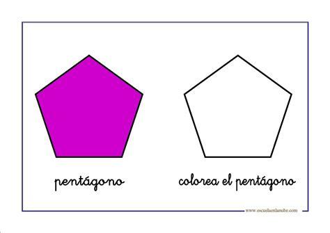 Figuras geométricas para repasar en infantil y primaria: Aprender a Dibujar y Colorear Fácil con este Paso a Paso, dibujos de En Pentagono, como dibujar En Pentagono para colorear e imprimir