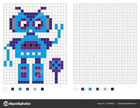 Pixeles Para Colorear: Aprende como Dibujar y Colorear Fácil, dibujos de En Pixel, como dibujar En Pixel paso a paso para colorear