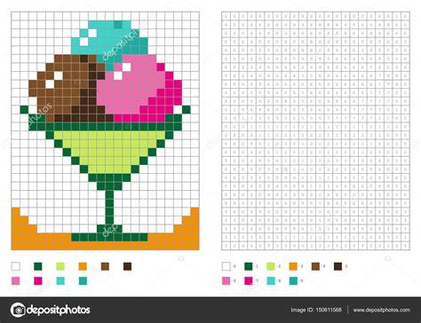 Página para colorear para niños. píxeles para colorear: Aprender a Dibujar Fácil con este Paso a Paso, dibujos de En Pixel Art, como dibujar En Pixel Art para colorear